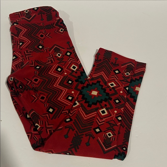 Lot of 4 Rare NWOT LuLaRoe Kids Leggings size S/M! Dogs, Space, Keys, Aztec - Picture 11 of 12